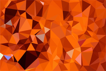 Polygon background illustration vector design