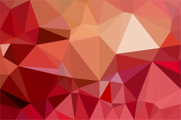 Fototapeta premium Polygon background illustration vector design