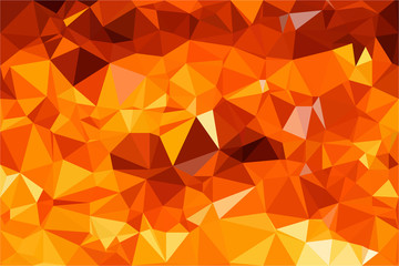 Obraz premium Polygon background illustration vector design