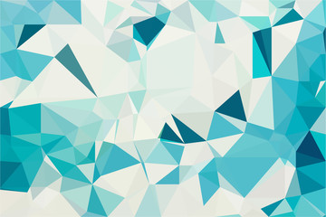 Polygon background illustration vector design