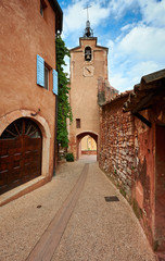Bell tower or Roussillon, France
