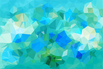 Fototapeta na wymiar Polygon background illustration vector design