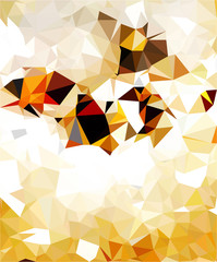 orange triangle Background Vector Illustration