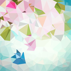 pattern triangle Background Vector Illustration
