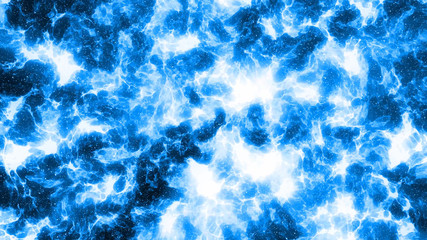 Abstract blue fire concept. Blue flame, energy, power object background. 