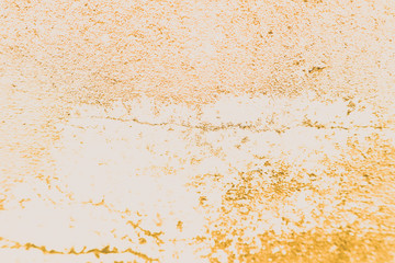 Beautiful closeup textures abstract colorful dark black white yellow tiles floor granite and bright gold wall pattern background and wallpaper.