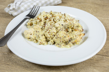 sauté de porc moutarde et riz