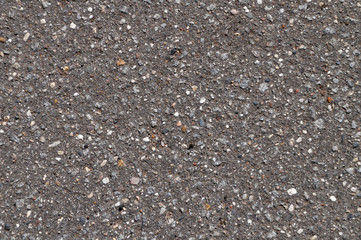 Gray Asphalt Macro, Part of an Asphalt Road