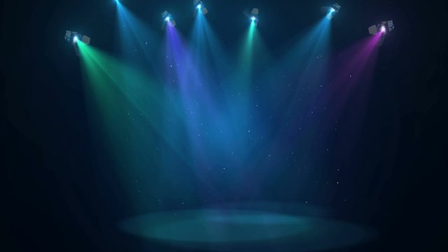 colored spotlight background loop-able 4k
