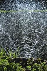 Spruzzo d'acqua di fontana