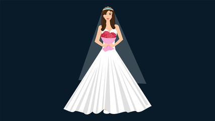 bride dress, girl, bride doll, wedding dress, beautifull woman