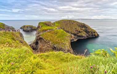 Impression of Carrick-a-Rede in Northern Ireland
