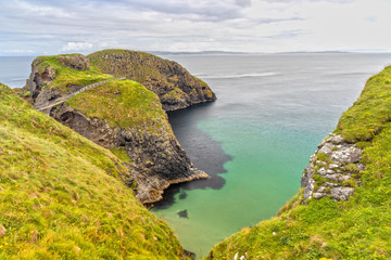 Impression of Carrick-a-Rede in Northern Ireland