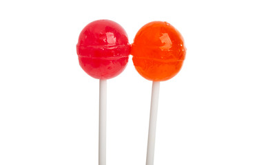 lollipops isolated