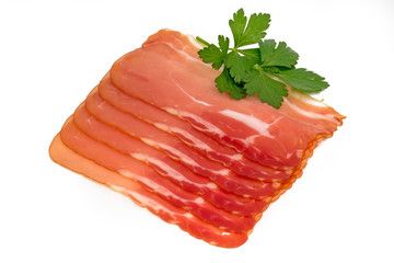 Geräucherter Schinkenspeck