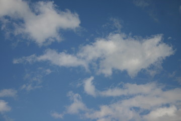 Obraz premium blue sky with clouds
