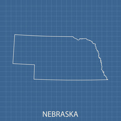map of Nebraska