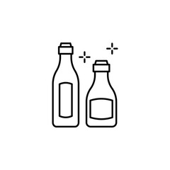 Wine, spanish icon. Element of spanish thin line icon