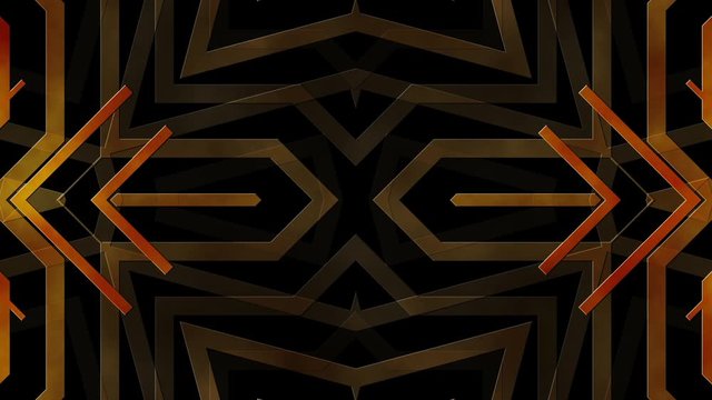 Abstract Art Deco Like Looping Video Background