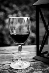 Verre de Vin - Noir&Blanc