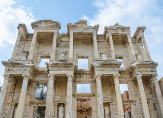 Obraz premium Library of Celsus (ancient city of Ephesus)