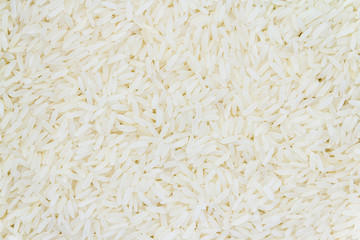 raw white rice background