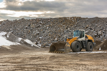 Heavy machinery for construction