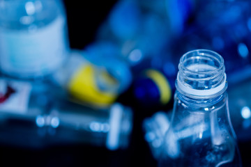 empty plastic bottle, global warming