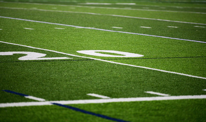 Football Field (close up)