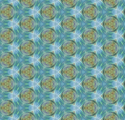 Kaleidoscope style, seamless abstract  line geometry simple pattern background.