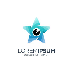 Star Lens Logo Design