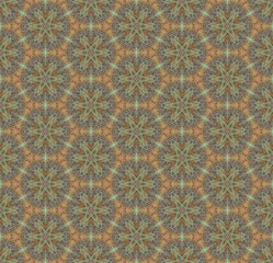 Kaleidoscope style, seamless abstract  line geometry simple pattern background.