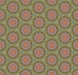 Kaleidoscope style, seamless abstract  line geometry simple pattern background.