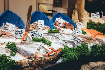fish in market