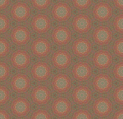Kaleidoscope style, seamless abstract  line geometry simple pattern background.