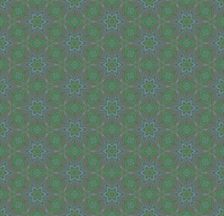 Kaleidoscope style, seamless abstract  line geometry simple pattern background.