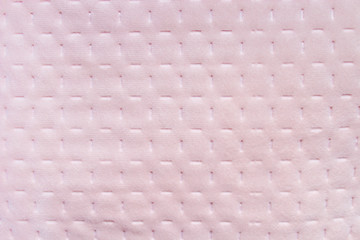 Soft pink fabric with short lines pattern
