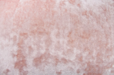 Pink velvet fabric, cotton candy color