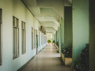 Colonnade corridor 