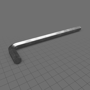 Medium hex key