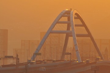 夕方の橋