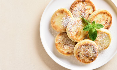Cottage cheese pancakes