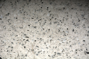 Gray quartz surface for  kitchen white countertop. High resolution texture and pattern