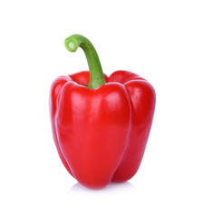 Sweet peppers isolated on white background