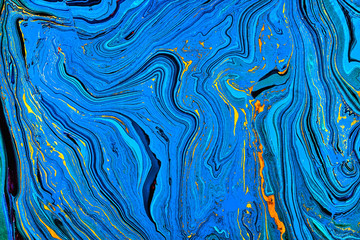 Blue contour background