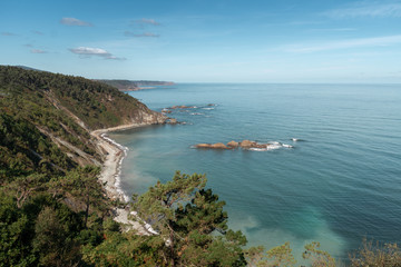 Fototapeta premium asturias shore