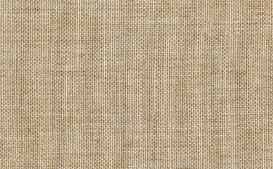 Fototapeta na wymiar Closeup white,beige,light brown color fabric sample texture backdrop.White fabric strip line pattern design,upholstery for decoration interior design or abstract background.
