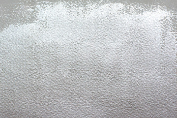 Golden watercolor drawing  background and color blowing art painting.