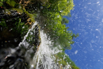 Skradinski buk under water