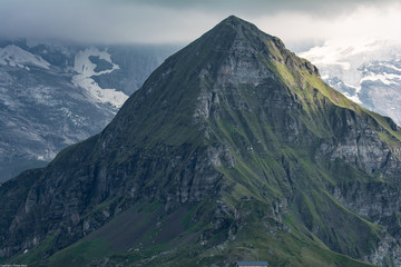 Switzerland rough mountains